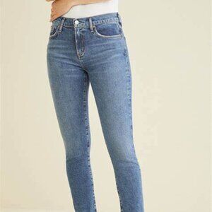 AGOLDE Toni Mid Rise Straight Jean Women's Size 29 Medium Wash Organic Blue